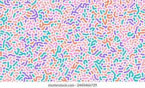 ABSTRAKTE PASTELLFARBENE TURING-MUSTER-DESIGN-HINTERGRUND-VEKTORGRAFIK GUT FÜR BILDSCHIRMHINTERGRUND, COVER, POSTER 