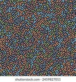 DISEÑO DE PATRÓN DE TURING COLORIDO PASTEL Abstractas VECTOR DE FONDO OSCURO BUENO PARA EL FONDO DE PANTALLA, CUBIERTA, PÓSTER 