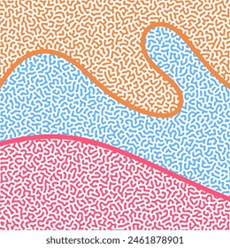 ABSTRACT PASTEL COLORFUL TURING PATTERN DESIGN BACKGROUND VECTOR GOOD FOR WALLPAPER, COVER,POSTER 