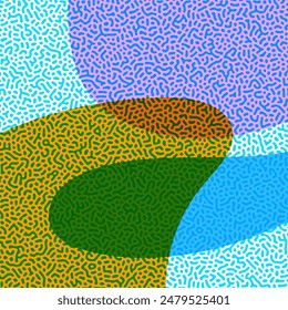 ABSTRACT PASTEL COLORFUL TURING PATTERN ROUGH DESIGN REACTION DIFFUSION BACKGROUND VECTOR GOOD FOR WALLPAPER, COVER,POSTER 