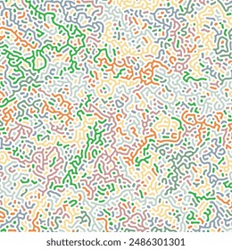 ABSTRACT PASTEL COLORFUL TURING PATTERN ROUGH DESIGN REACTION DIFFUSION BACKGROUND VECTOR GOOD FOR WALLPAPER, COVER,POSTER 