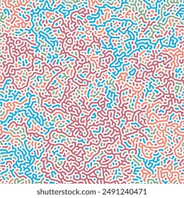 ABSTRACTAS PASTEL COLORIDO PATRÓN DE TURING DISEÑO ÁSPERO REACCIÓN DIFUSIÓN FONDO VECTOR BUENO PARA EL FONDO DE PANTALLA, CUBIERTA, PÓSTER 