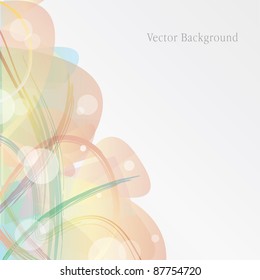 abstract pastel design background with space for text