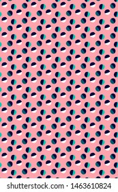 Abstract pastel geometric pattern vector background