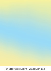 abstract pastel gradiant background, Blue to yellow gradient mesh, soothing color, beach sunshine tropical soothing calm wallpaper 