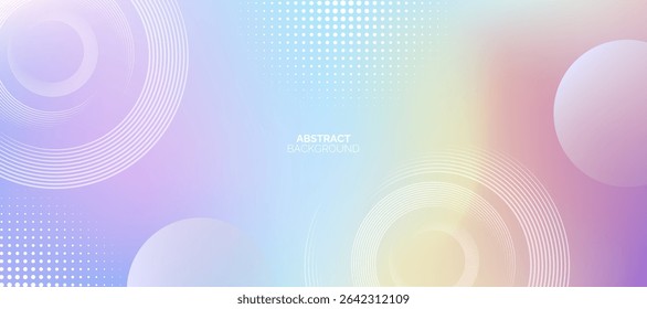 Abstract pastel gradient background. Creative design. Minimalist style. Digital future technology concept. Suit for banner, brochure, presentation, corporate, cover, poster, website