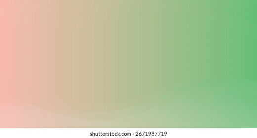 An abstract pastel gradient background with soft pink and green hues, a subtle wave design, Perfect for banners and business backgrounds.