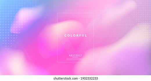Resumen del concepto de gradiente Pastel para su diseño gráfico, fondo o fondo