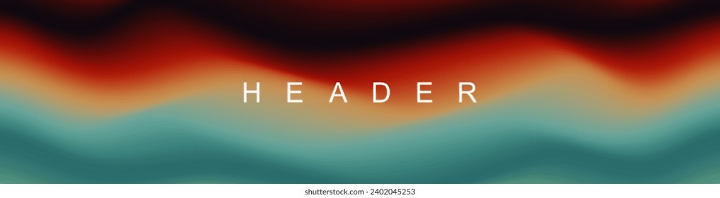 Abstract pastel gradient header background. Innovation header background design for cover. Landing page concept for your graphic design.