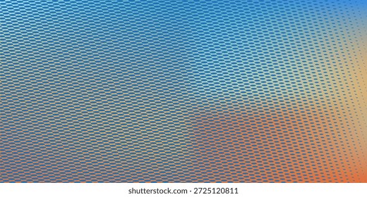 Abstractas colores de cielo degradado pastel. Colores degradados azules y anaranjados borrosos. Suaves colores pastel arco iris. Atardecer o amanecer de fondo de la atmósfera.