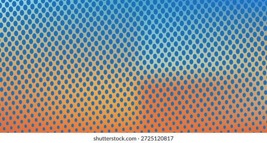 Abstractas colores de cielo degradado pastel. Colores degradados azules y anaranjados borrosos. Suaves colores pastel arco iris. Atardecer o amanecer de fondo de la atmósfera.