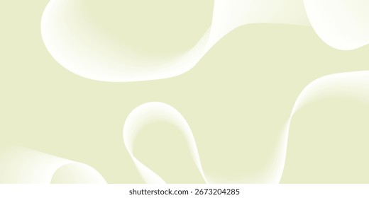 Abstractas fondo degradado verde pastel con líneas onduladas sutiles blancas. concepto de tecnología futurista