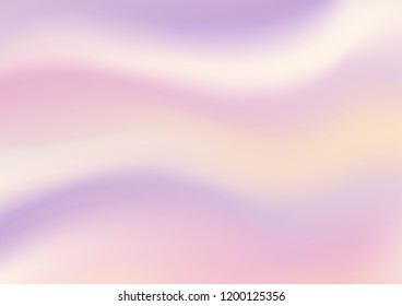 Abstract Pastel Hologram Background Milky Pink Tone - Vector EPS 10