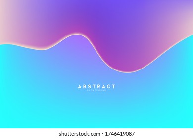 Resumen de tonos pastel de luz multicolor en el fondo del gradiente de malla o fondo de fondo de papel pintado. vectores