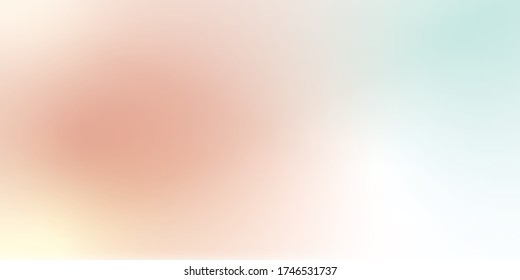 Abstract pastel light multi-colors mesh gradient background or wallpaper backdrop design. vector eps