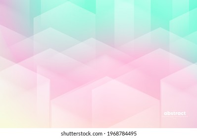 Abstract pastel light multi-colors mesh gradient background or wallpaper backdrop design. vector eps
