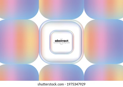 Abstract pastel light multi-colors mesh gradient background or wallpaper backdrop design. vector eps
