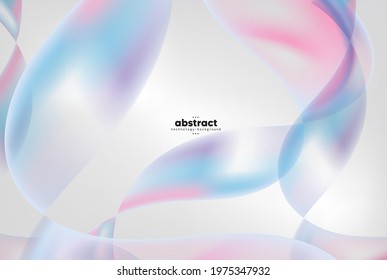 Abstract pastel light multi-colors mesh gradient background or wallpaper backdrop design. vector eps
