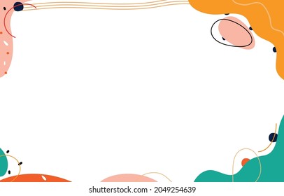 Abstract pastel memphis patterned background ,cute pastel pattern