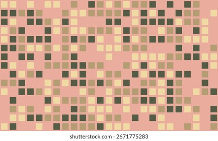 Padrão de mosaico pastel abstrato.  Ideal para fundos de site, design têxtil ou marca moderna.  A paleta de cores sutil cria uma textura calmante, mas visualmente interessante.