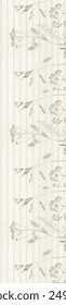 Abstract pastel off white floral textured background for dupatta and saree. Can use for digital design.
