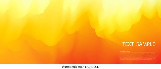 Abstract Pastel orange gradient background Ecology concept for your graphic design,