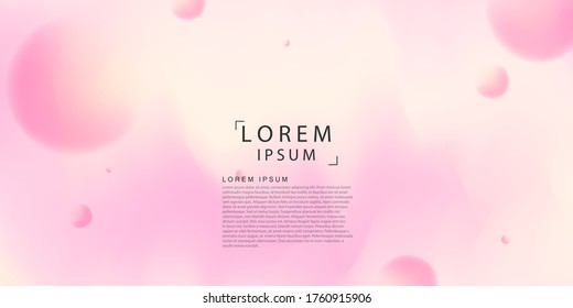 Abstract Pastel pink gradient background Ecology concept for your graphic design 