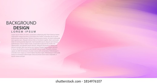 Abstract Pastel pink gradient background Ecology concept for your graphic design,