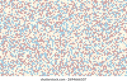 Abstractas textura pixelada pastel.  La sutil mezcla de rosa, azul y crema crea un fondo calmante y versátil ideal para Sitios web, redes sociales o impresión.