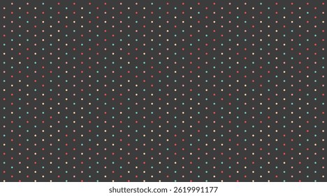 Abstract pastel polka dot pattern on dark background.  Subtle, repeating design ideal for website backgrounds, textiles, or presentation templates.