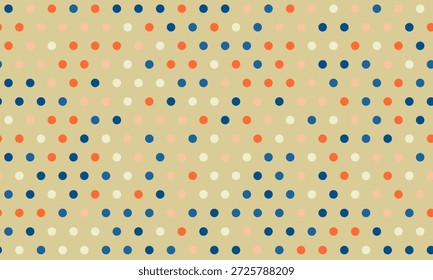 Abstractas patrón de lunares pastel.  Diseño versátil perfecto para Sitios web, redes sociales, textiles, empaques y más.