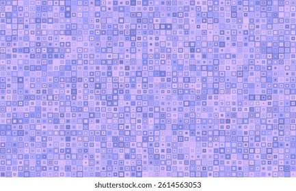 Abstract pastel purple square mosaic background.  Perfect for website banners, presentations, or textile design. This subtle, textured image evokes feelings of calm and serenity.