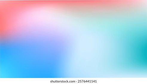 Abstract pastel rainbow color gradient with multicolor smooth transition. Perfect for creative project background.
