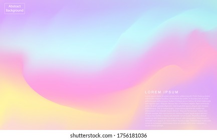 Abstrakter Pastel-Hintergrund-Farbverlauf-Hintergrund Ökologie-Konzept für Ihr grafisches Design-Web,