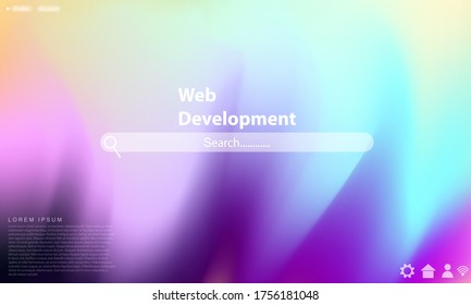Abstract Pastel rainbow gradient background Ecology concept for your graphic design web,