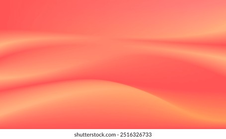 Abstract pastel red and orange gradient background. Colorful smooth transition design composition suitable for header, greeting, invitation, decor, advertising, display, idea, page, backdrop, branding