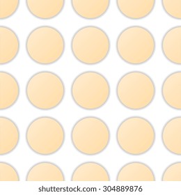Abstract pastel seamless dots vector background
