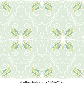 Abstract pastel seamless pattern. Vector illustration for backgrounds, textile, etc