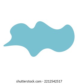 Abstract pastel shape background. Vector illustration.