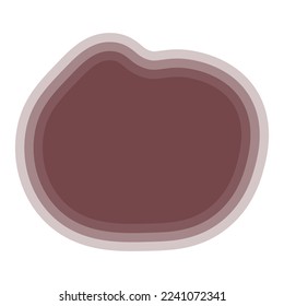 Abstract pastel shape background. Vector illustration.