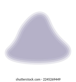 Resumen de fondo de forma pastel. Ilustración vectorial.