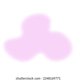 Abstract pastel shape background. Vector illustration.