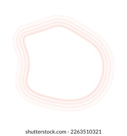 Abstract pastel shape lines background. Vector illustration.