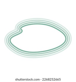 Resumen de líneas de forma pastel fondo. Ilustración vectorial.