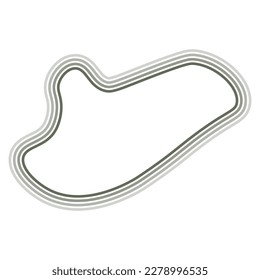 Abstract pastel shape lines background. Vector illustration.