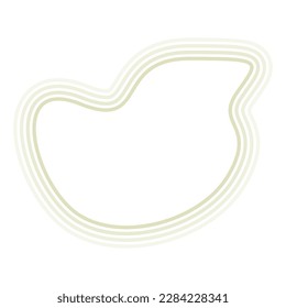 Abstrakte pastellfarbene Linien, Hintergrund. Vektorgrafik.