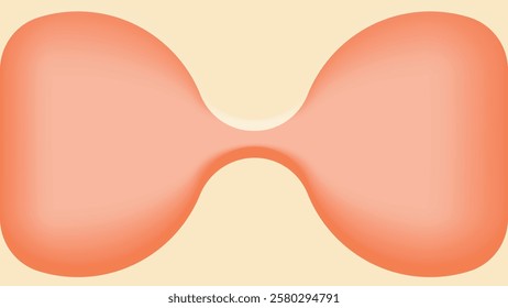 Abstract pastel shape yellow orange desktop wallpaper vector. Patel shape yellow orange background. Abstract shape yellow orange pastel desktop wallpaper background vector