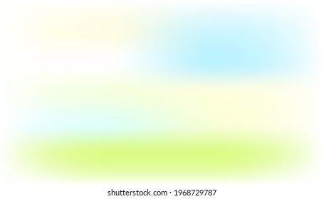 Abstract pastel soft background with gradient in light blue and green color. Vector pattern. Blurred Image creative concept. Vector background for greeting cards, wallpapers, gift wrapping paper, web 