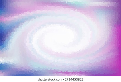 Fundo de gradiente espiral pastel abstrato com transições de cor suave e uma estética moderna e sonhadora. Ideal para design gráfico, materiais de marca, apresentações, cartazes, papéis de parede