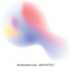 Abstract pastel swirl background design element